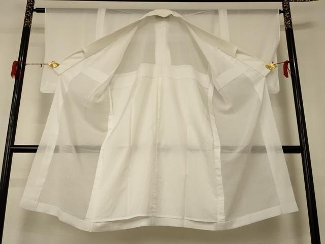 平和屋着物＊夏物　長襦袢　絽　白色　洗える着物　AABD6586jd 平和屋着物＊夏物 長襦袢 絽 白色 洗える着物 AABD6586jd