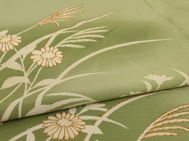 平和屋着物●訪問着　友禅　刺繍　松竹梅風景文　暈し染め　金糸　正絹　逸品　AABD6020ph 平和屋着物○訪問着 友禅 刺繍 松竹梅風景文 暈し染め 金糸 正絹