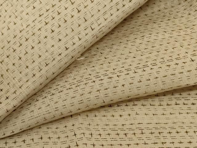 平和屋着物＊夏物 沖縄県無形文化財指定 本場八重山上布 男性 絣柄 麻  