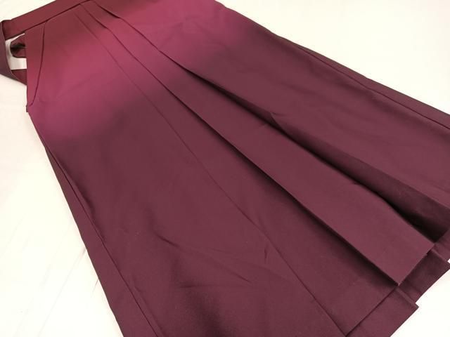 平和屋着物○女性 行灯袴 刺繍 舞桜文 暈し染め 洗える着物