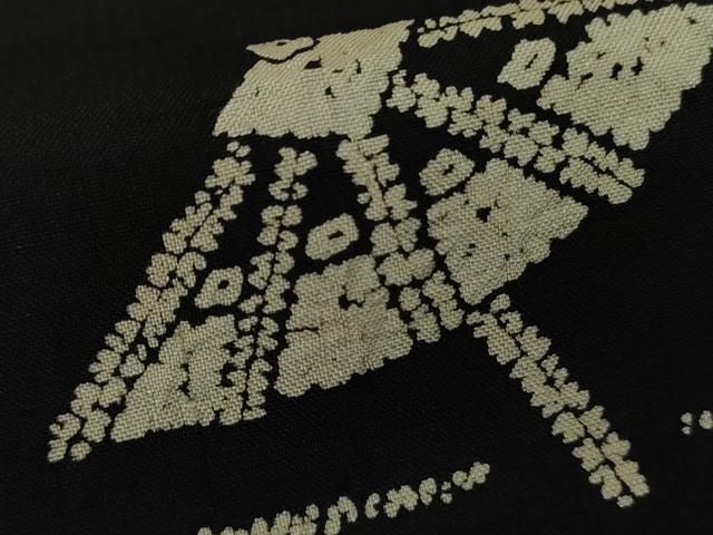 平和屋着物○訪問着 紬地 番傘 黒地 正絹 逸品 AABD6240cs - メルカリ