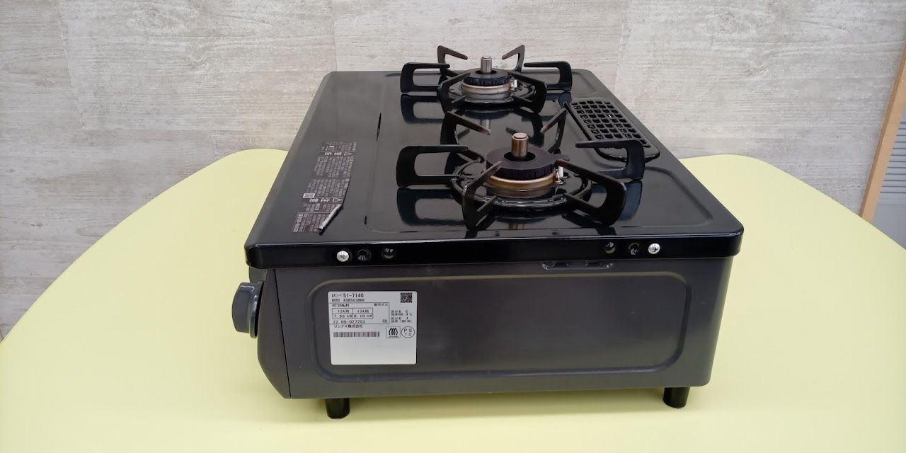 リユースのサカイ高崎店 Rinnai ガステーブル 22年製 都市ガス