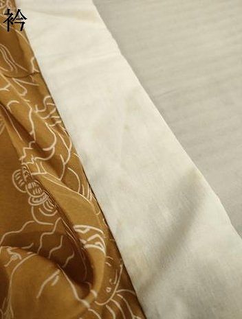 平和屋着物○長襦袢 単衣 ほたる地紋 生成り色 大丸扱い 正絹 逸品