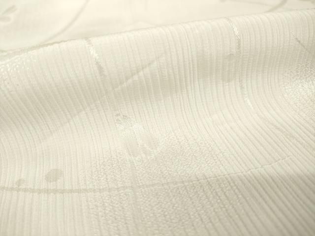 平和屋着物●長襦袢　単衣　ほたる地紋　生成り色　大丸扱い　正絹　逸品　AABD6697ck 平和屋着物○長襦袢 単衣 ほたる地紋 生成り色 大丸扱い 正絹 逸品