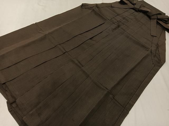 平和屋着物○男性 馬乗り袴 縞 正絹 逸品 CAAZ9974vp - メルカリ 