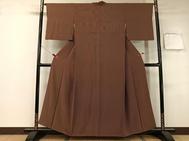 平和屋着物●江戸小紋　中條隆一　東京染小紋　角通し　南久　反端付き　正絹　逸品　CAAZ9987vp 平和屋着物○江戸小紋 中條隆一 東京染小紋 角通し 南久 反端付き 正絹