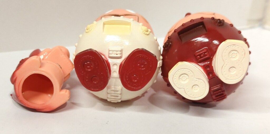 MIROCK TOY Swimmy Design Lab メカチビラくん セット 肌色成型/赤/白