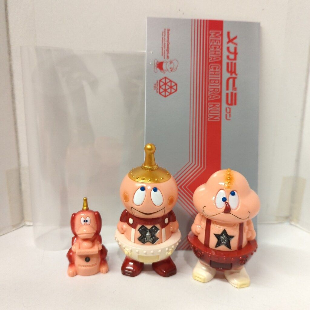 MIROCK TOY Swimmy Design Lab メカチビラくん セット 肌色成型/赤/白