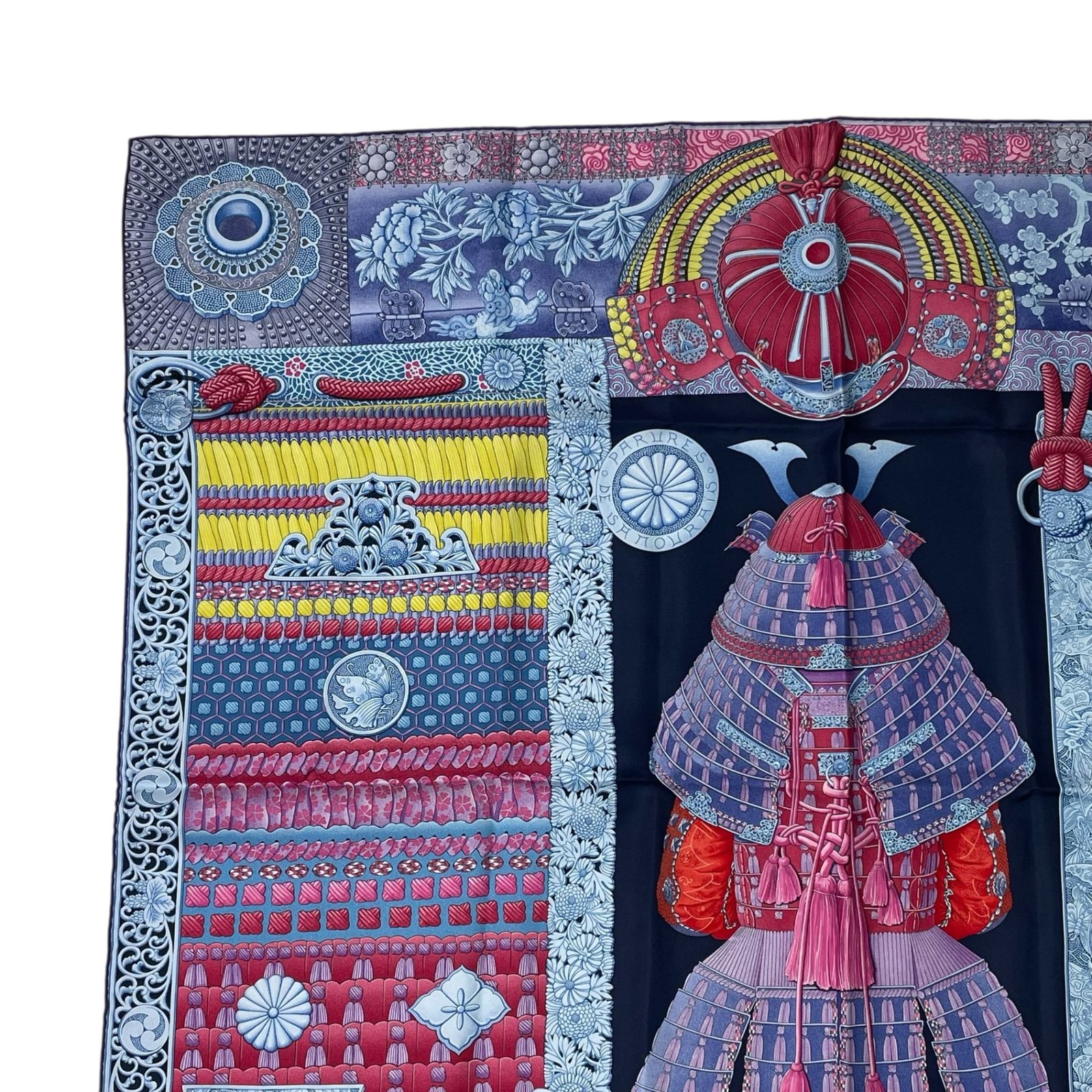 スズメ様】エルメス カレ90 侍の鎧兜 シルク HERMES - エルメス