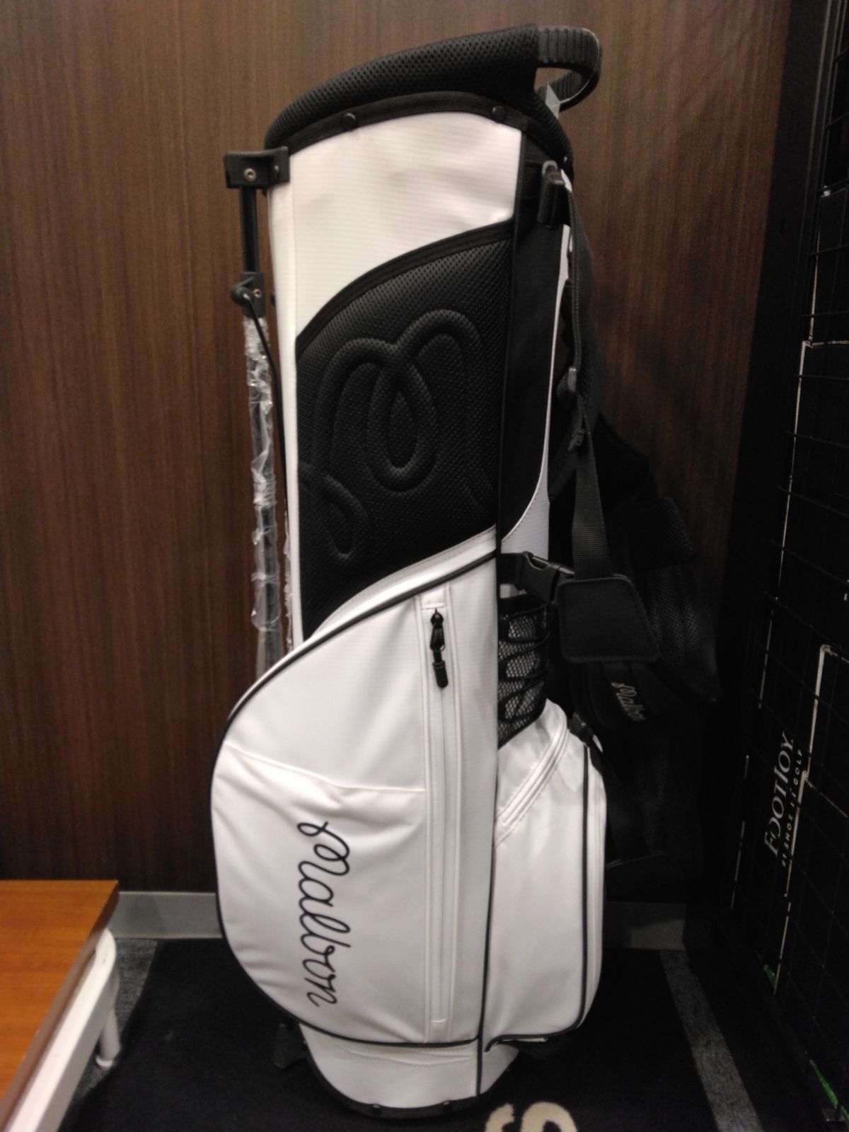 Cb【新品未使用】マルボンゴルフ キャディバッグ MALBON WALKING BAG