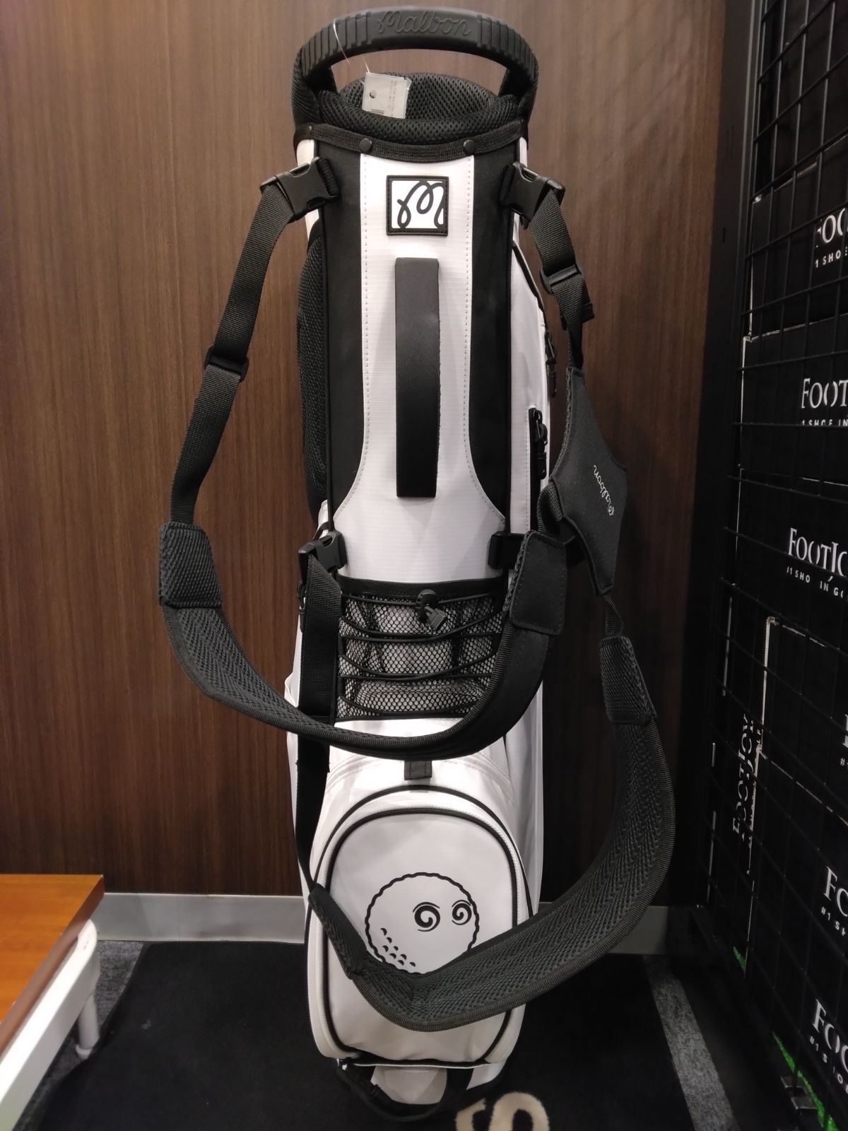 Cb【新品未使用】マルボンゴルフ キャディバッグ MALBON WALKING BAG