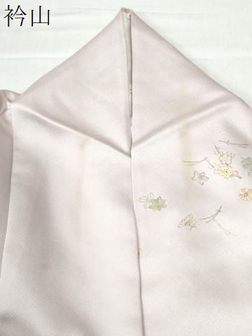 平和屋着物●訪問着　総刺繍　吹き寄せ橘花文　金糸　正絹　逸品　CAAZ3574yc 平和屋着物○訪問着 総刺繍 吹き寄せ橘花文 金糸 正絹 逸品 CAAZ3574yc