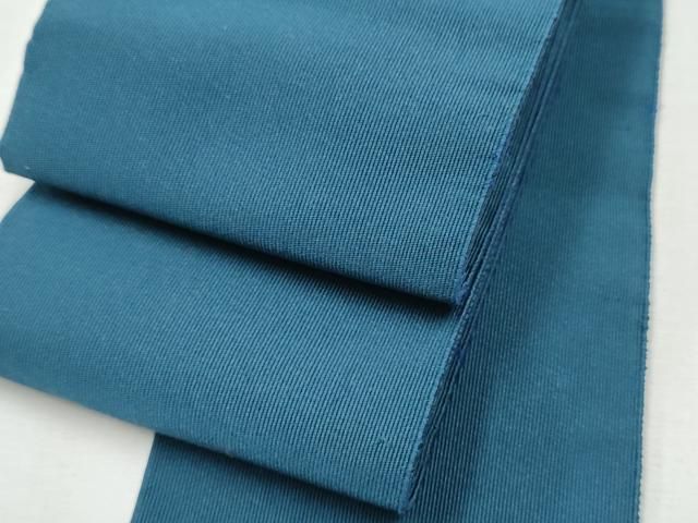 平和屋着物●男性　爪掻き本綴れ　角帯　鉄御納戸色　正絹　逸品　CABA0987hy 平和屋着物男性 爪掻き本綴れ 角帯 鉄御納戸色 正絹 逸品 CABA0987hy