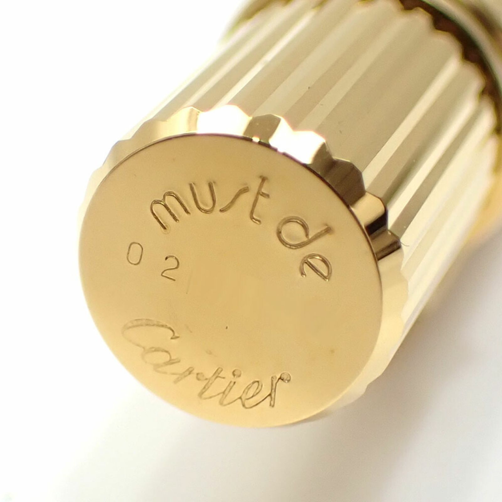 【送料込み】カルティエ ボールペン マスト ゴールド プレート 送料込み】カルティエ ボールペン マスト ゴールド プレート