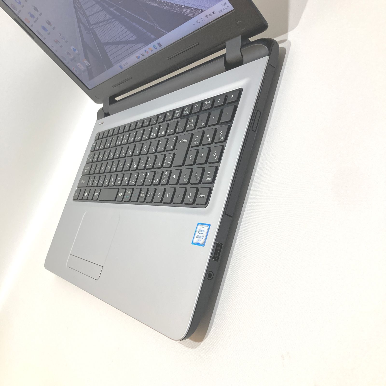 初心者✨i3・カメラ・DVD◇シルバー◇すぐ使えるノートパソコン◇T389