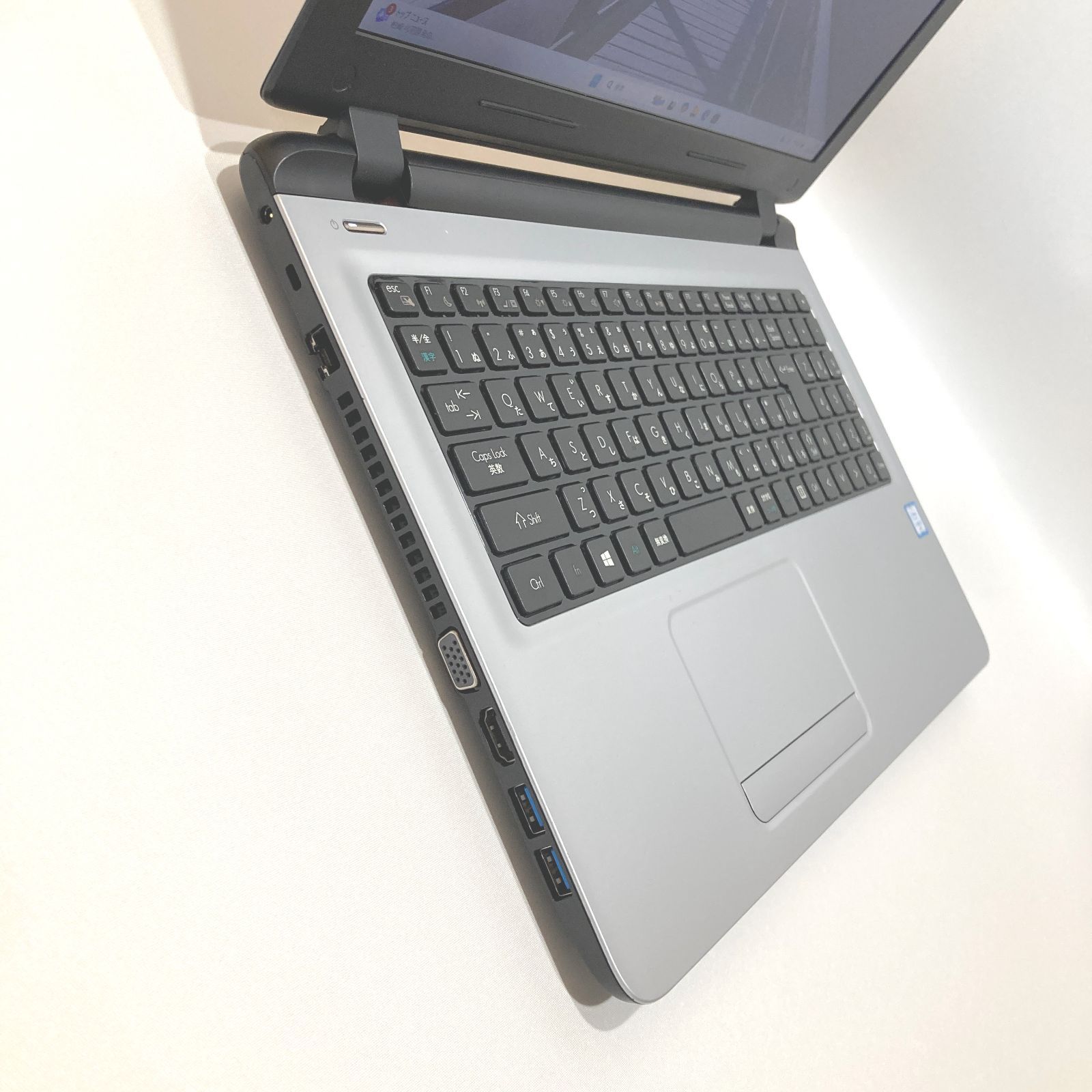 初心者✨i3・カメラ・DVD◇シルバー◇すぐ使えるノートパソコン◇T389