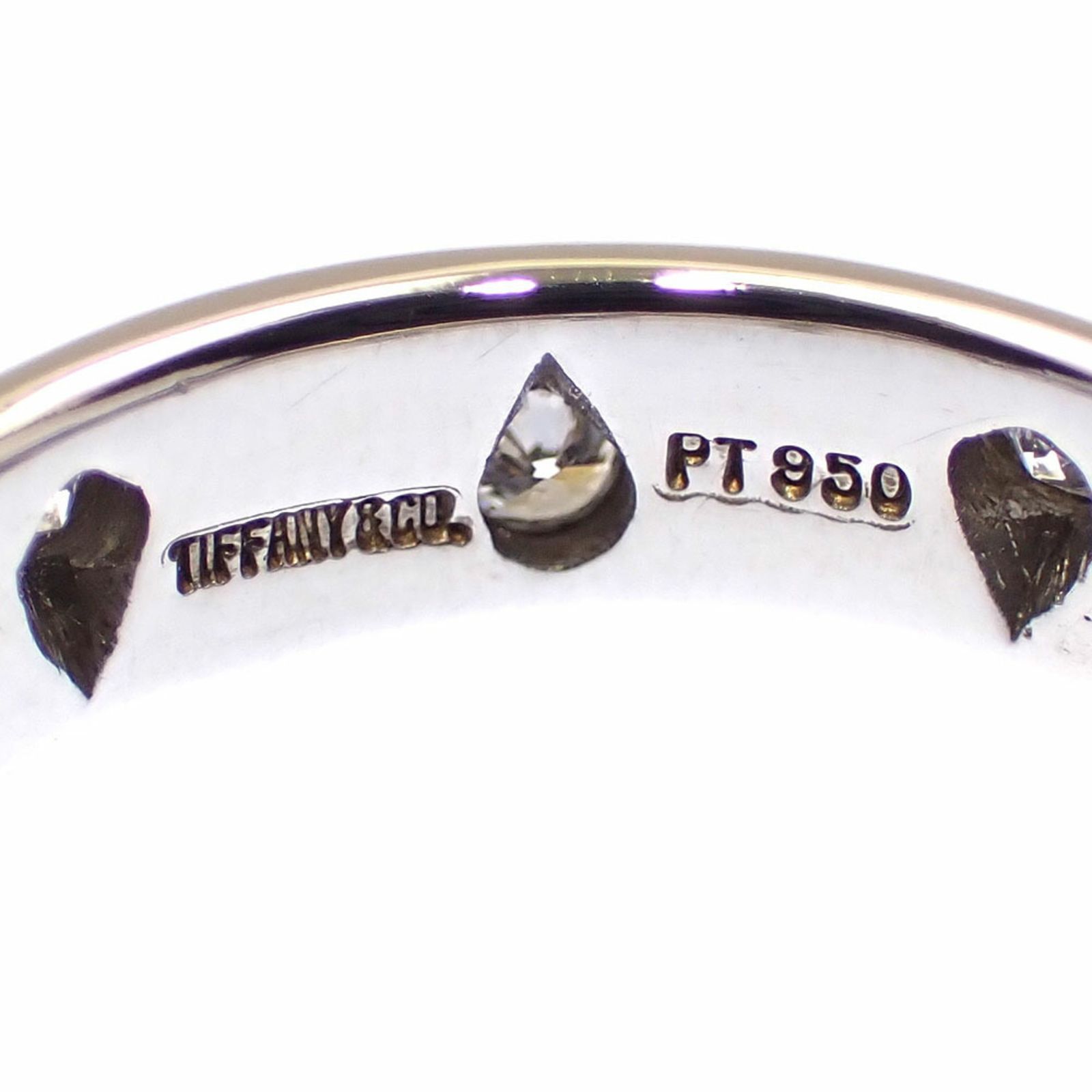 極美品 オールドティファニー ドッツ ダイヤ リング 12.5号 Pt950 極美品 オールドティファニー ドッツ ダイヤ リング 12.5号 Pt950