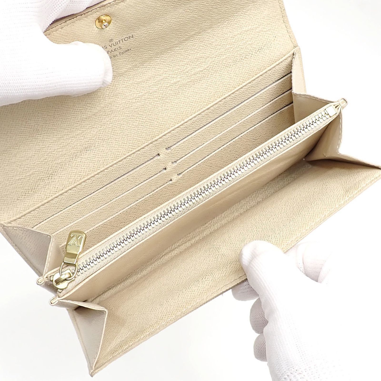 【人気美品】ルイヴィトン ダミエ アズール ポルトフォイユ サラ 二つ折り財布 楽天市場】【中古】【財布】LOUIS VUITTON ルイ ヴィトン ダミエ