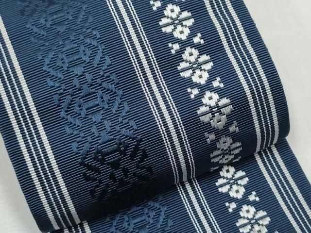 平和屋着物●本場筑前博多織　ワンタッチつけ帯　花鳥文　正絹　逸品　CABA1125hy 平和屋着物○本場筑前博多織 ワンタッチつけ帯 花鳥文 正絹 逸品