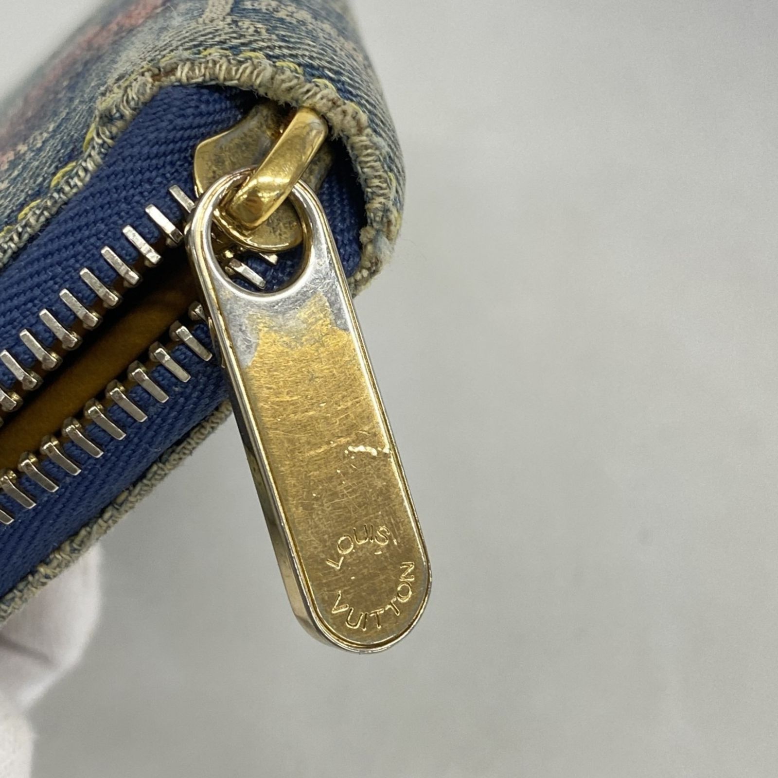 美品ルイヴィトン モノグラムデニム長財布ジッピーウォレットM95341 433214_1.jpg