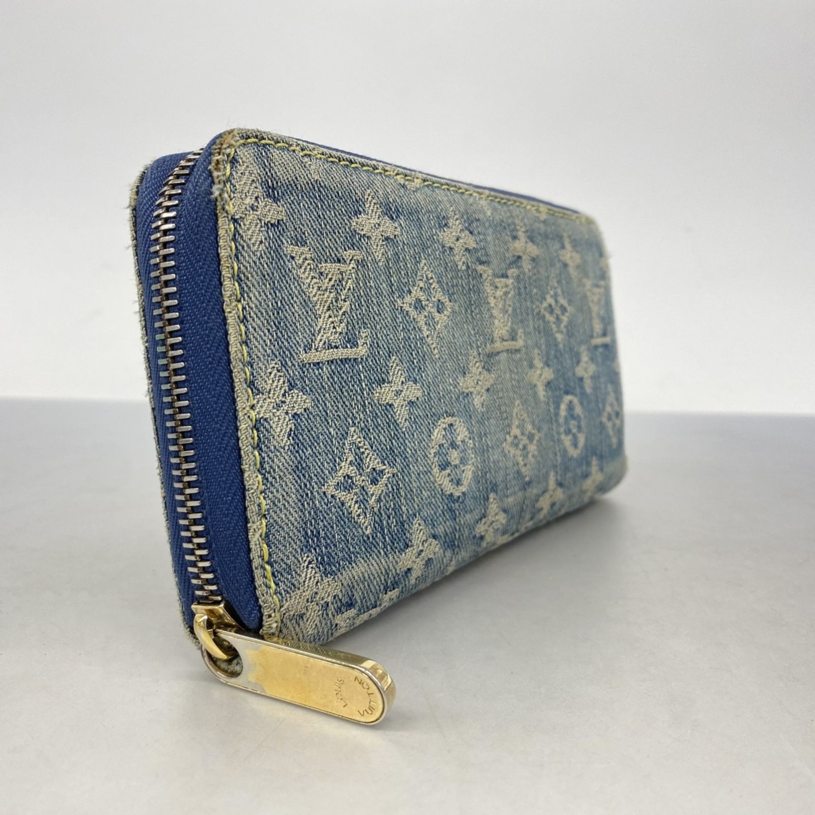 美品ルイヴィトン モノグラムデニム長財布ジッピーウォレットM95341 433214_1.jpg