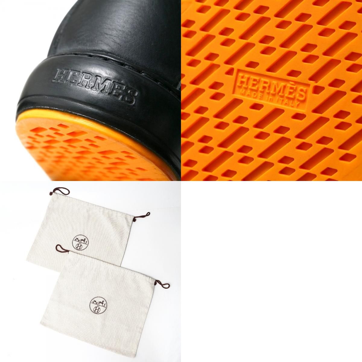 □未使用品□HERMES エルメス スニーカー サイズ43 ハイカット ブーツ 