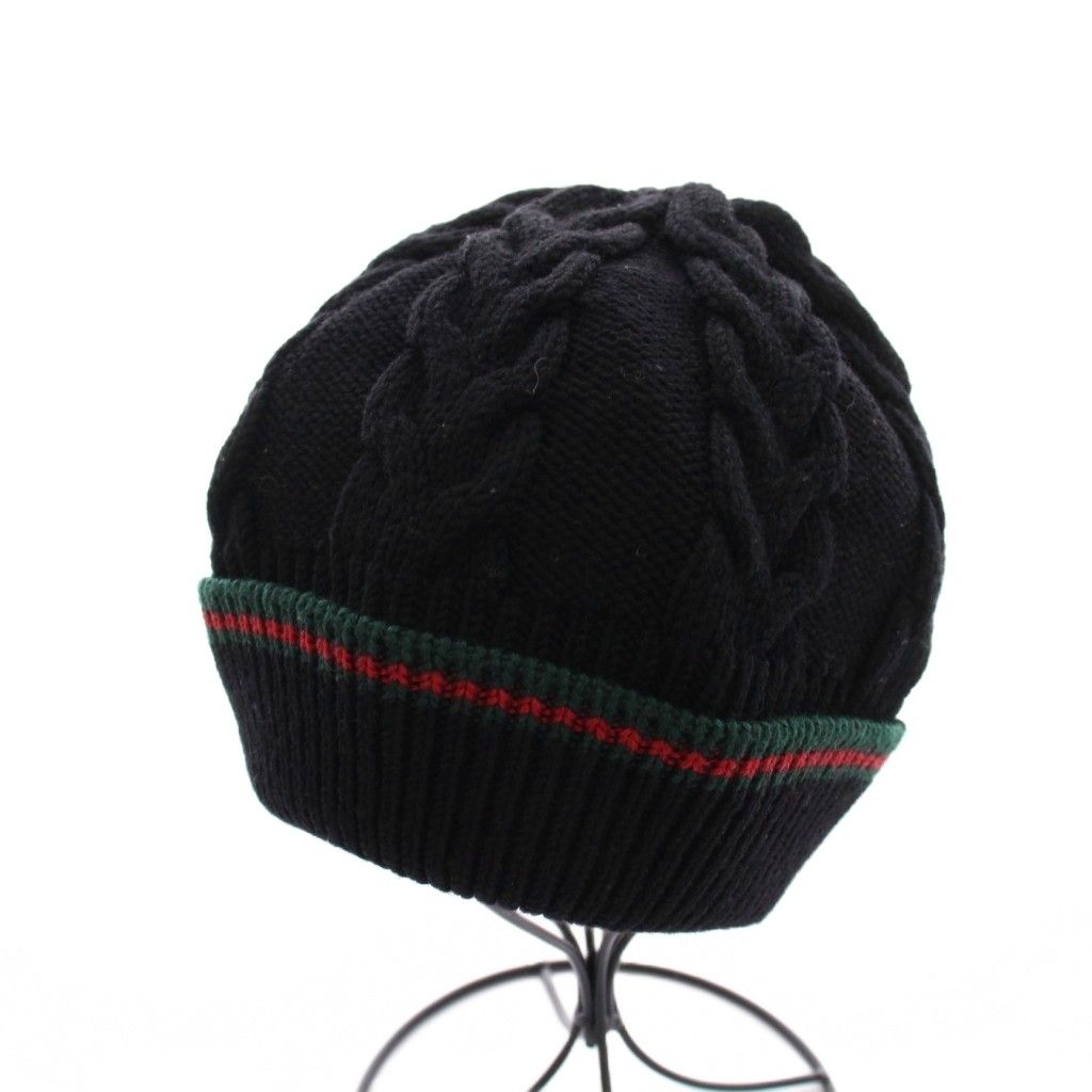 グッチ GUCCI シェリーライン ニット帽 帽子 ビーニー ニットキャップ