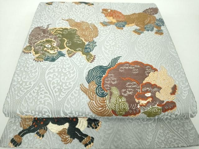 平和屋着物●つけ帯　皇金漆宝箔　金銀糸　正絹　逸品　DAAZ0261ps 平和屋着物○つけ帯 皇金漆宝箔 金銀糸 正絹 逸品 DAAZ0261ps