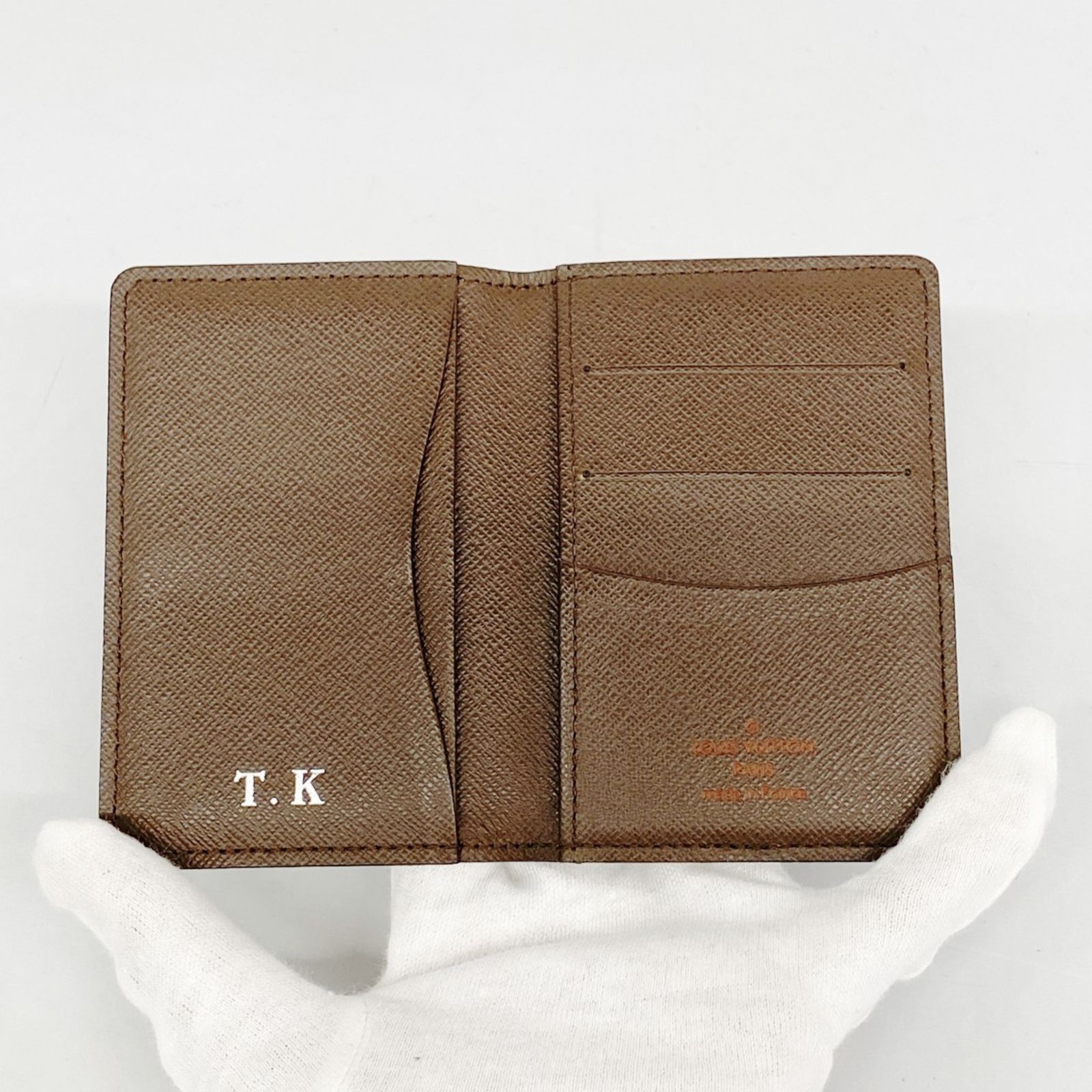 ルイヴィトン　オーガナイザードゥポッシュ モノグラムマット ブラウン　名刺入れ ルイヴィトン オーガナイザードゥポッシュ モノグラムマット ブラウン