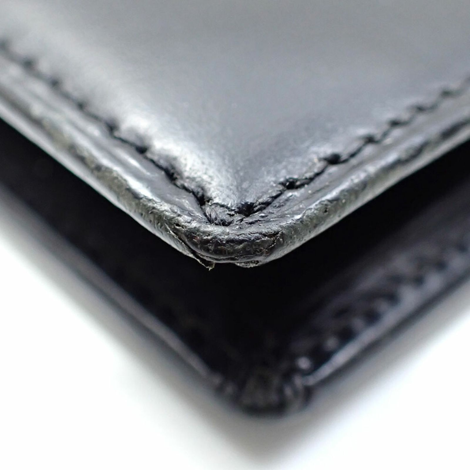 カルティエ(Cartier) カルティエ 二つ折り 財布 メンズ ブラック