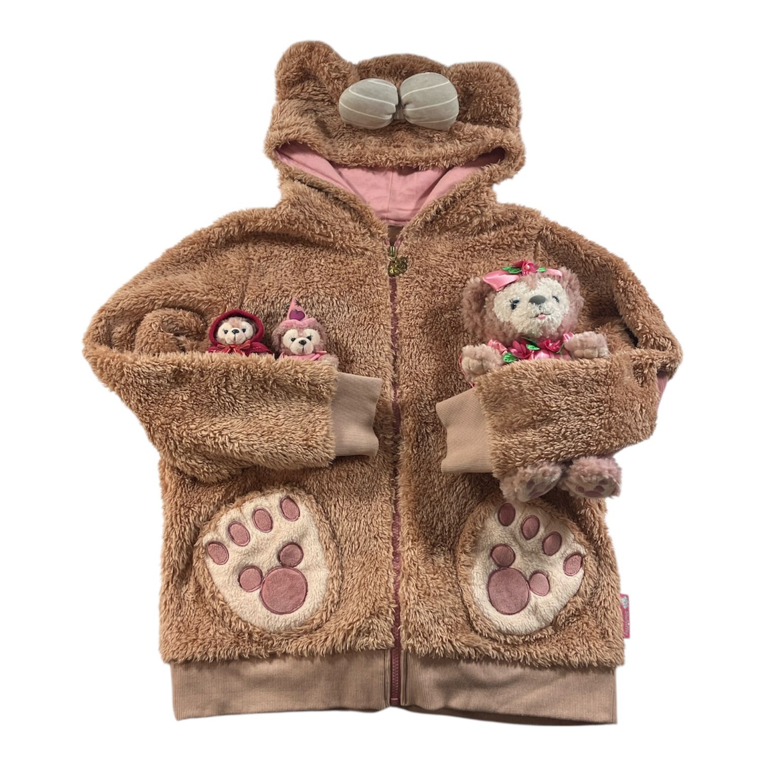 激レア★正規品★シェリーメイ★ぬいぐるみ★パーカー着★ディズニー★ダッフィー ☆ レア Disney ディズニー シェリーメイ まとめ パーカーLサイズ ぬい