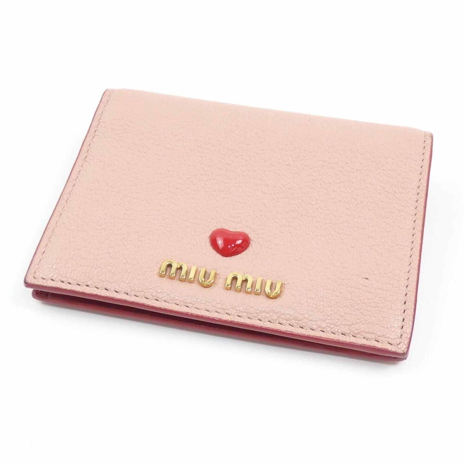 ミュウミュウ(Miu Miu) ミュウミュウ 二つ折り 財布 レディース