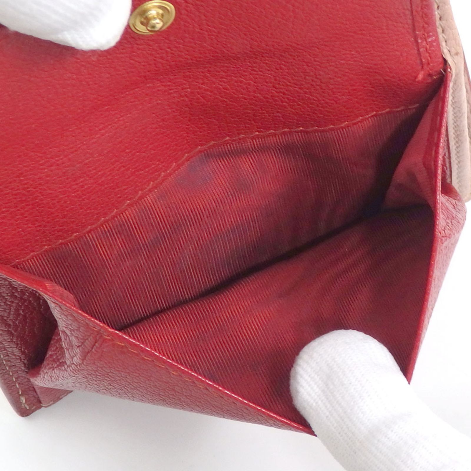 ミュウミュウ(Miu Miu) ミュウミュウ 二つ折り 財布 レディース