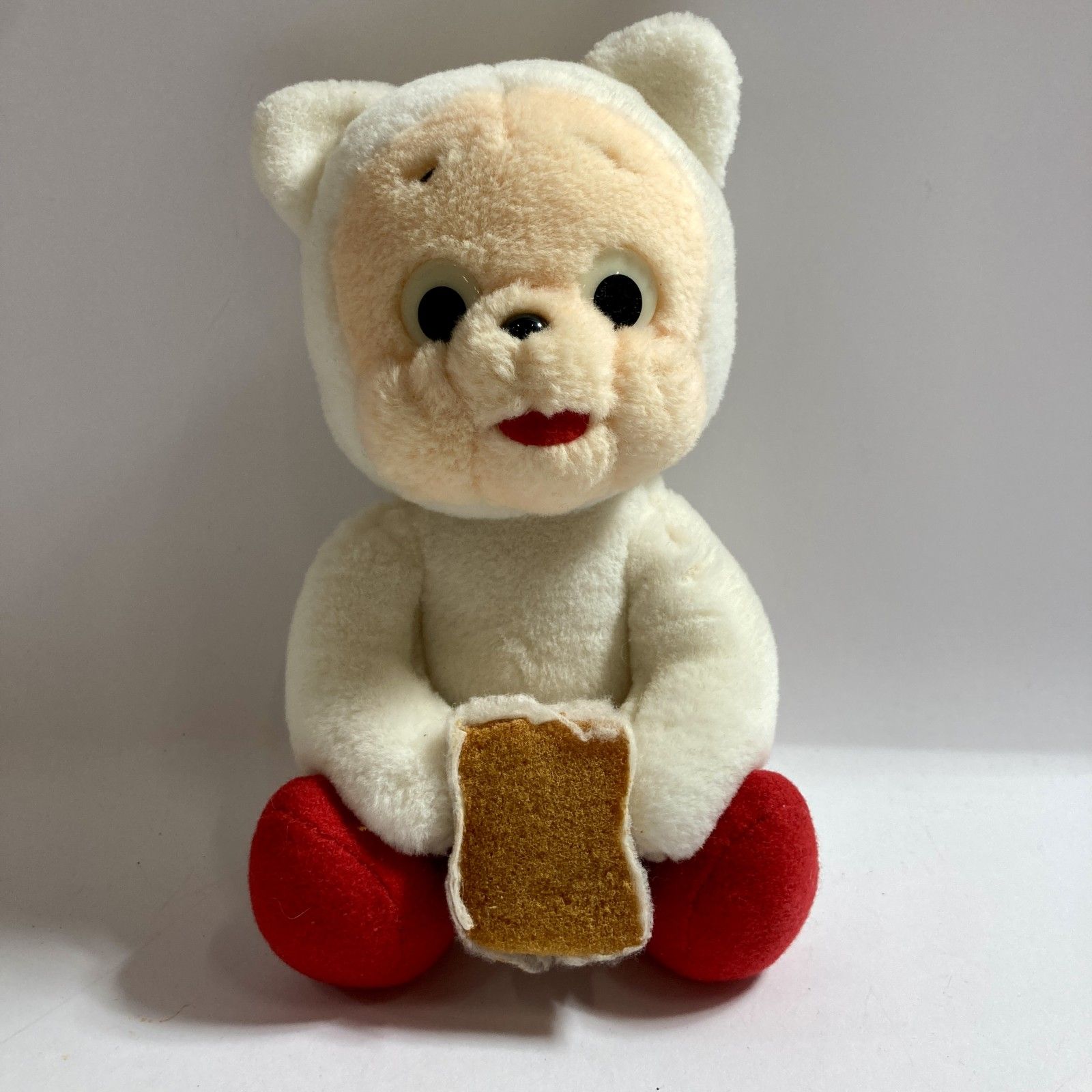 ☆ 文明堂 カンカンベア 仔グマ ぬいぐるみ 昭和レトロ CMソング