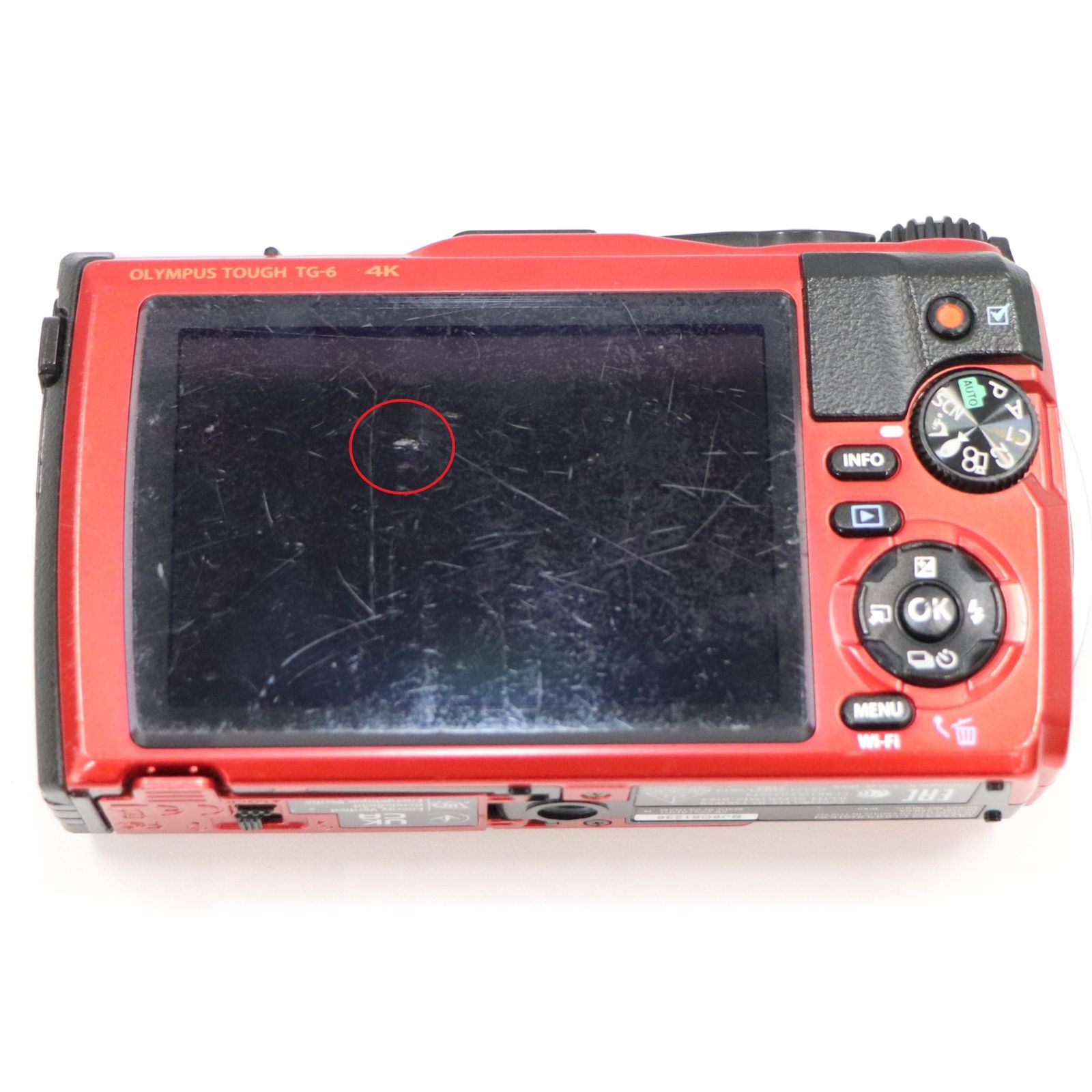 中古 OLYMPUS 防水カメラ STYLUS Tough TG-6 レッド 【可(C)】 - メルカリ