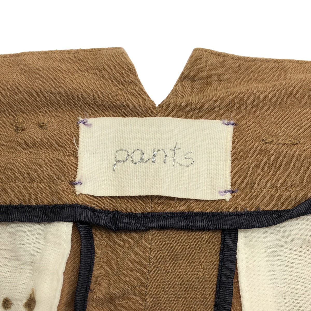 forte_forte フォルテ フォルテ コットンリネントラウザーパンツ