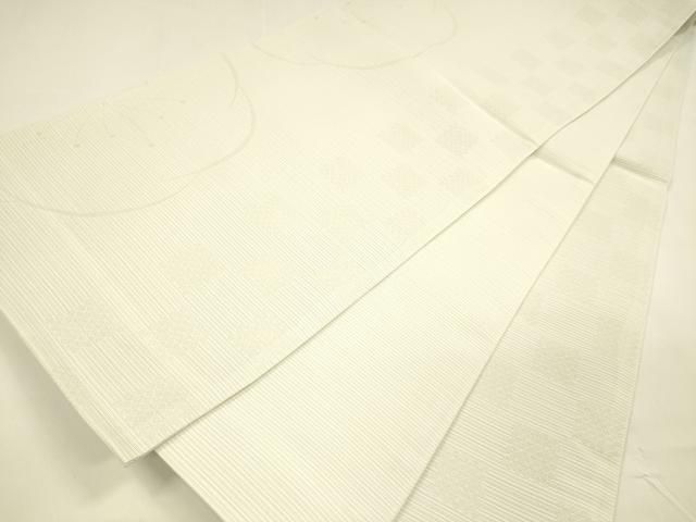 平和屋着物＊夏物 全通柄 京袋帯 舞花文 灰黄緑色 DAAY8256cm