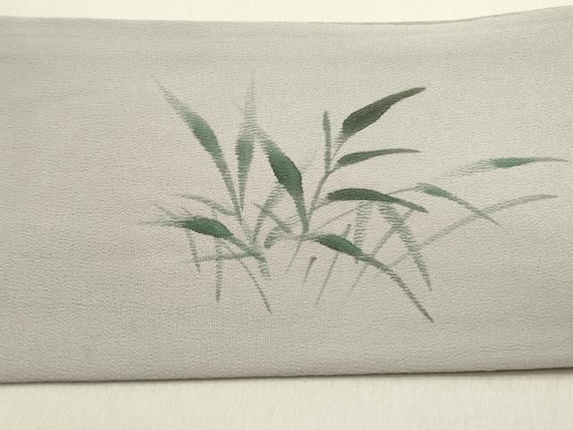 平和屋着物○九寸名古屋帯 手描き 河童 カッパ 金彩 正絹 逸品