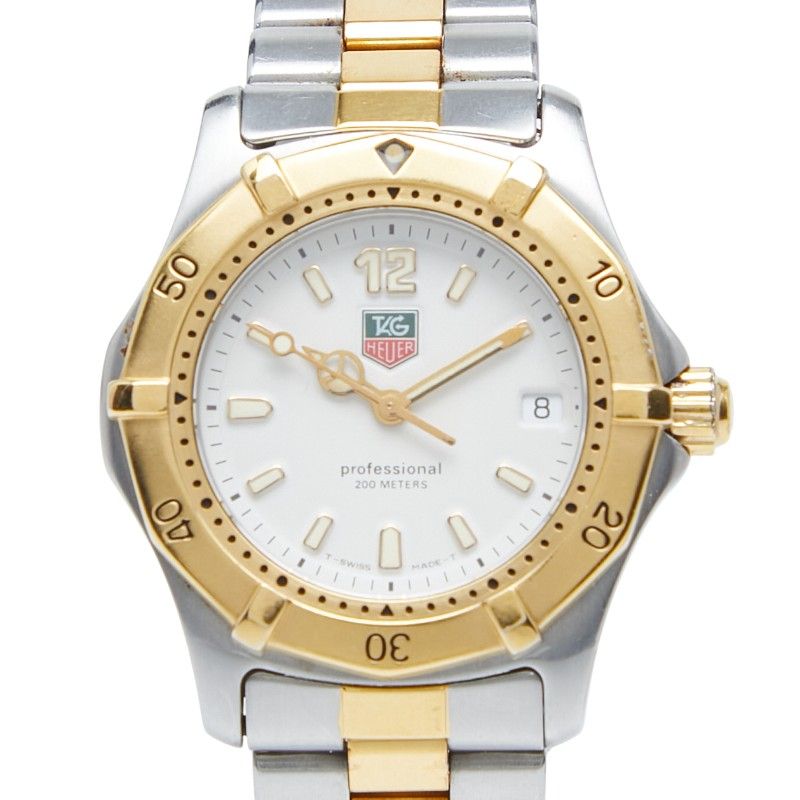 タグホイヤー 2000シリーズ WK1220 シルバー ゴールド ステンレス  