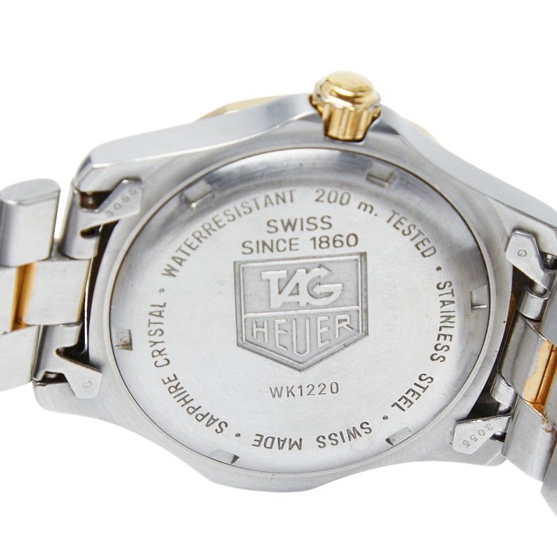 タグホイヤー 2000シリーズ WK1220 シルバー ゴールド ステンレス  