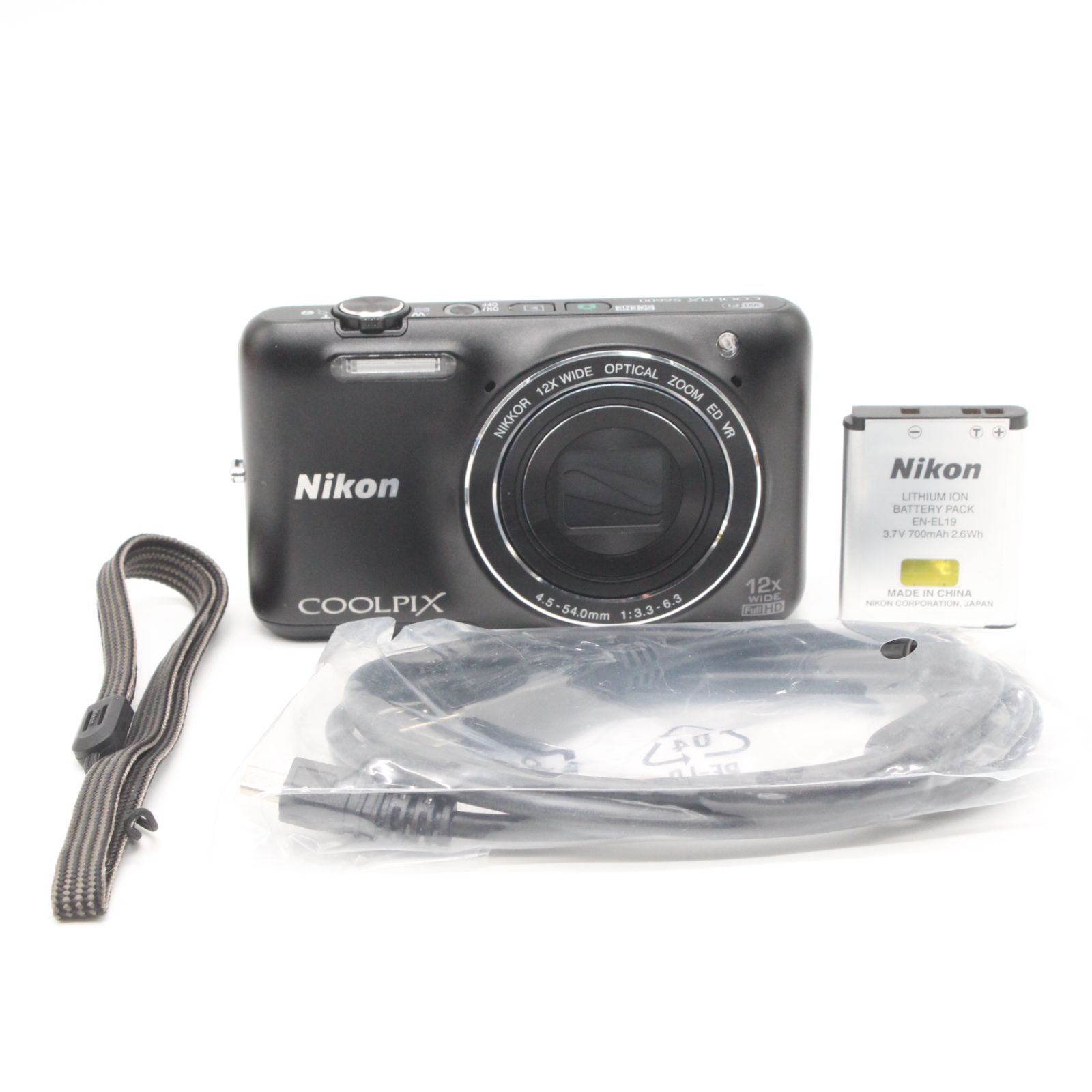 □極上品□ Nikon クールピクス S6600 スマートブラック - メルカリ