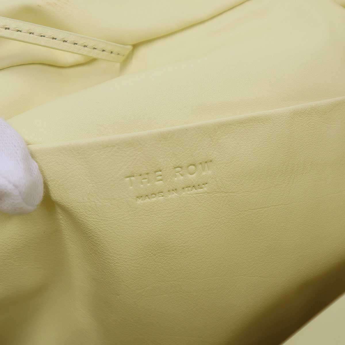 THE ROWザロウ♡PIMレザーバッグイエロートート イエロー（黄色）系 The Row(ザ・ロウ) トートバッグ(レディース