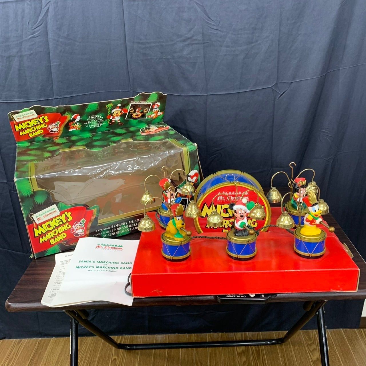 【レア】ディズニー  ミッキーズ クリスマスマーチングバンド Mr. Christmas ミスタークリスマス ミッキーマウス マーチングバンドの