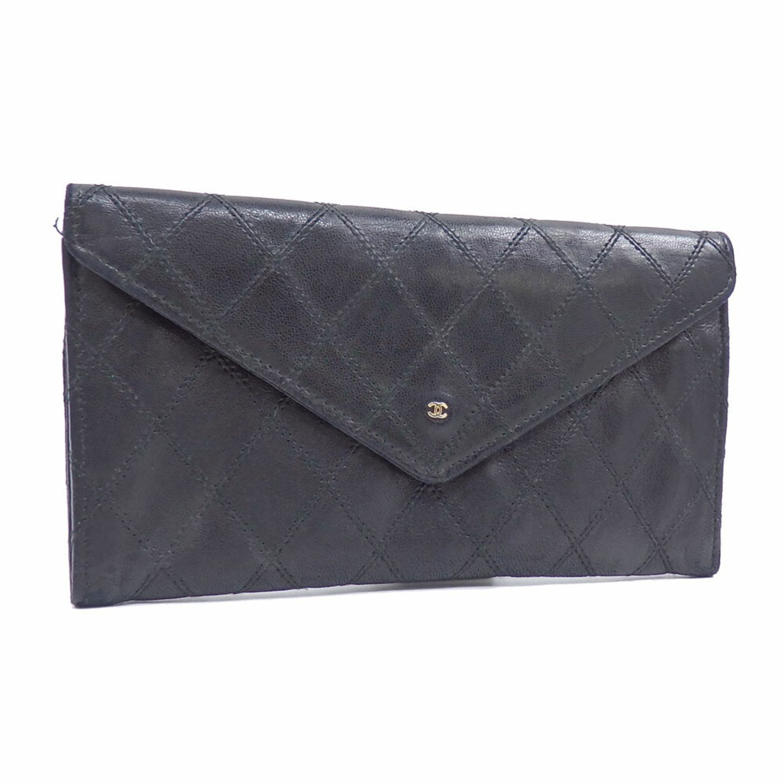 シャネル(Chanel) シャネル 二つ折り 長財布 ビコローレ レディース