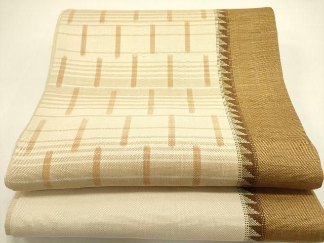 平和屋着物○太鼓柄袋帯 抽象文様 正絹 逸品 未使用 DAAY2699op - メルカリ