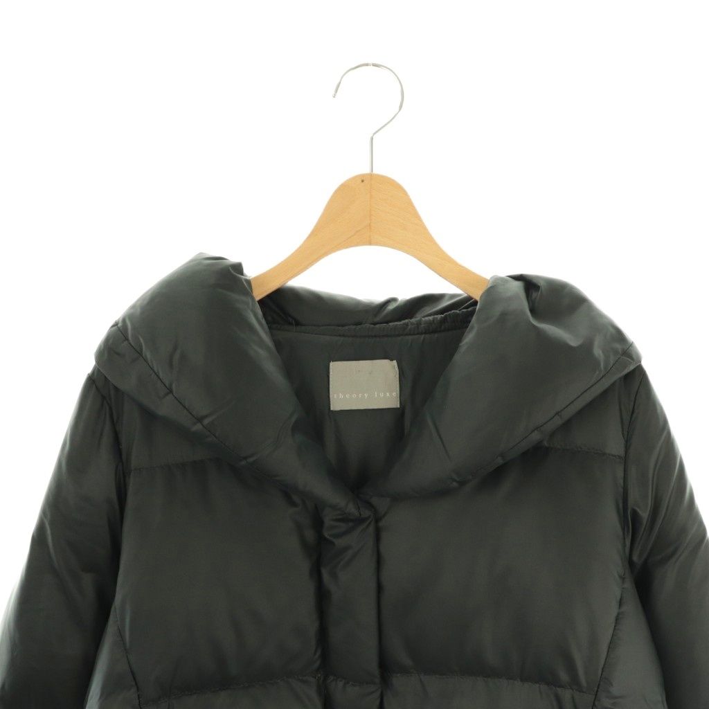 セオリーリュクス theory luxe ショールカラー ダウンジャケット