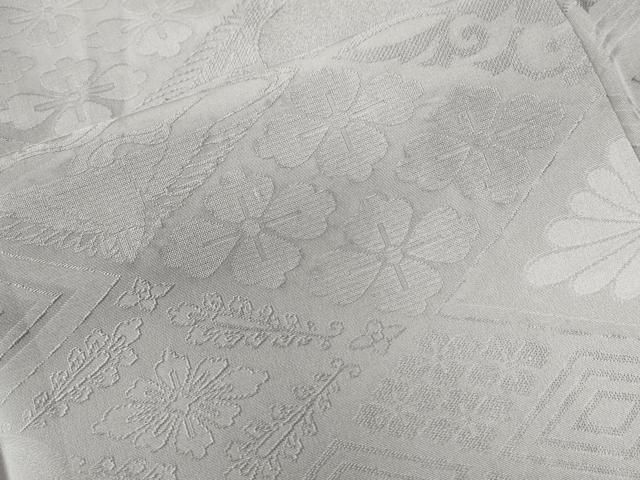 平和屋着物□極上 本加賀友禅作家 柿本市郎 黒留袖 仕覆花文 逸品