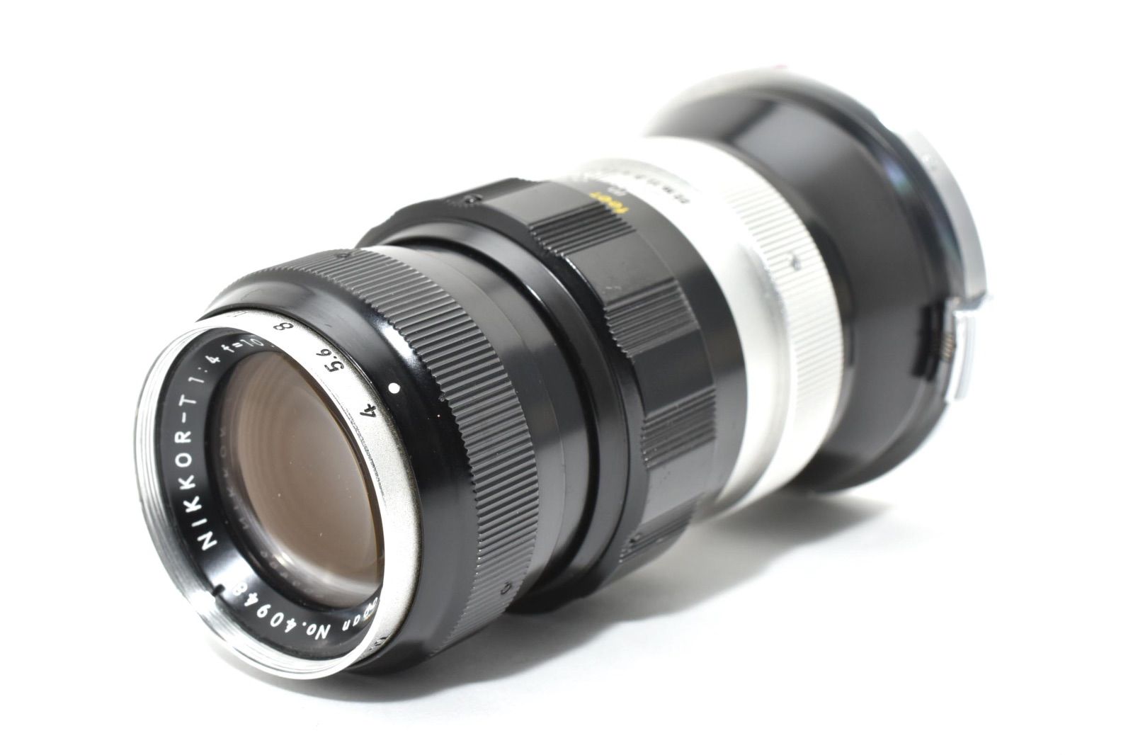 美品ニッコール10.5cm f4 ニコンSマウント ☆希少品☆ Nikon ニコン NIKKOR-T 105mm F4 10.5cm マウンテン