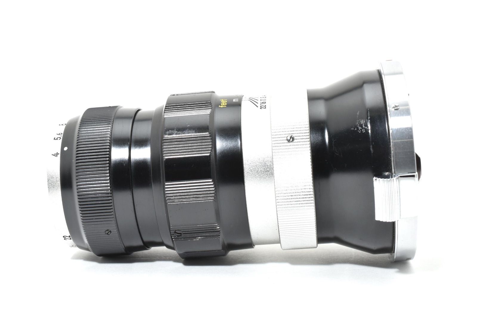 美品ニッコール10.5cm f4 ニコンSマウント Mountain Nikkor 105mm f4 (S) – FLASHBACK CAMERA