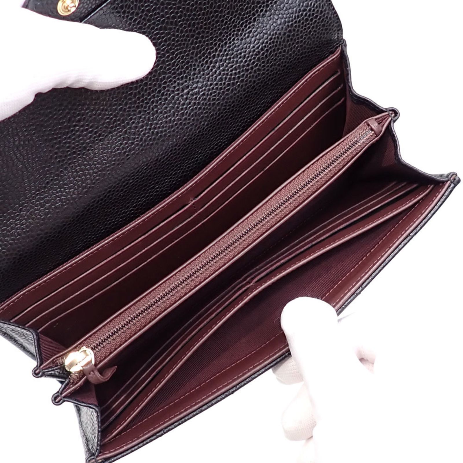 シャネル(Chanel) シャネル 二つ折り 長財布 マトラッセ レディース